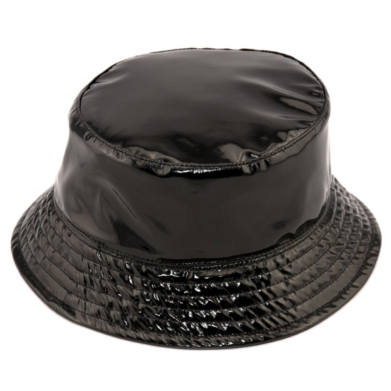 Vinyl Record Rain Bucket Hat Black - Le Chapoté