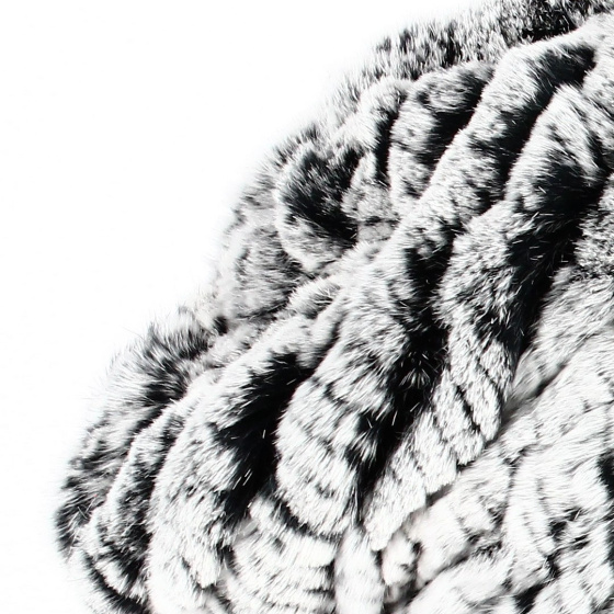 Grey Rex Rabbit Beanie - Traclet