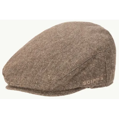 Casquette Plate Donegal Marron - Traclet  Reference : 21103| Chapellerie Traclet