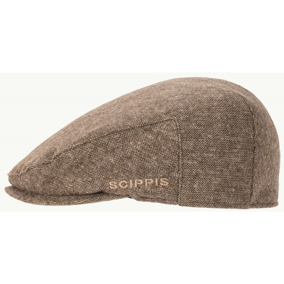 Casquette Plate Donegal Marron - Traclet