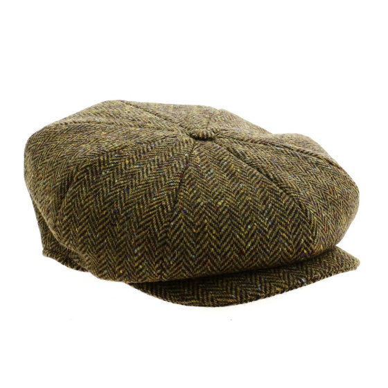 Casquette Irlandaise Bristol Chevron Laine - Traclet Casquette Irlandaise Bristol Chevron Laine - Traclet