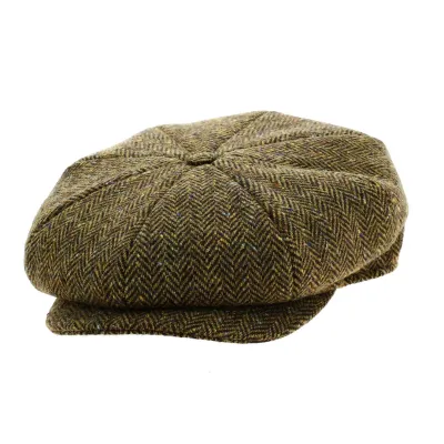 Casquette Irlandaise Bristol Chevron Laine - Traclet