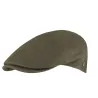 Casquette Plate Ravenne Cuir Olive - Flechet
