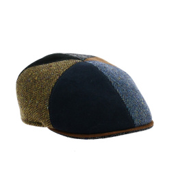 Detroit Domed Patchwork Wool Cap - Traclet