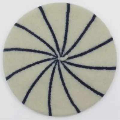 Béret La Marinière Bleu/Ecru - Le Béret Français