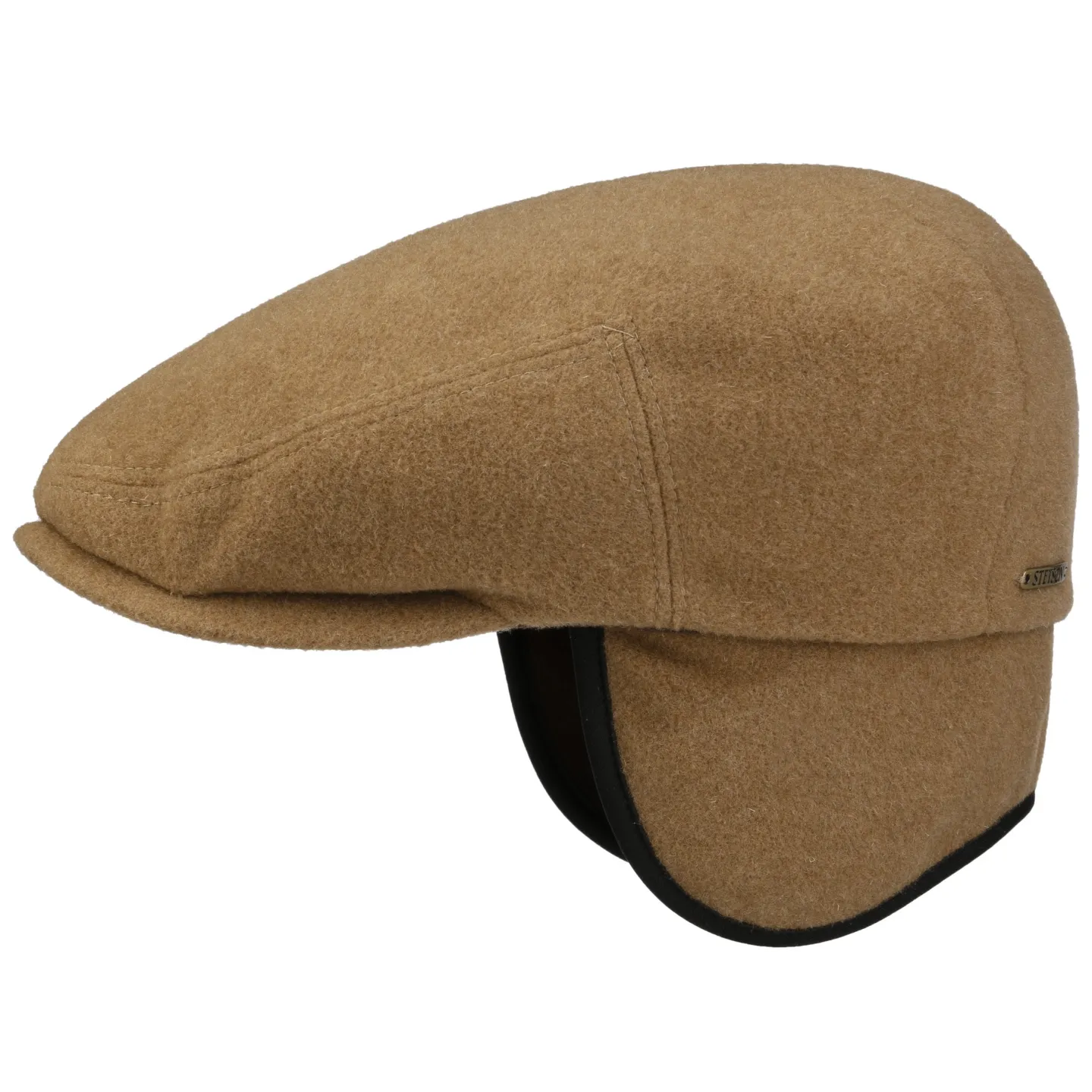 Casquette kent Cache Oreille Laine Olive  - Stetson Reference : 21146| Chapellerie Traclet