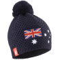 Blue Australia Pom Pom Beanie - Le Drapo
