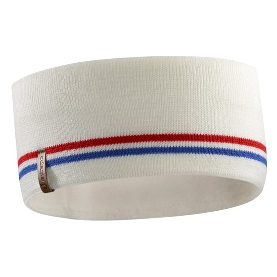 White Vintage France Headband - Le Drapo