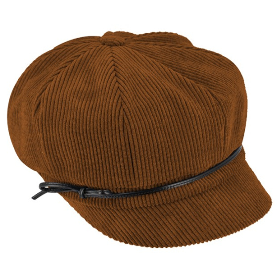 Bergamo Velvet Newsboy Cap - Traclet