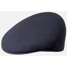Kangol Wool 504 Flat Cap Navy 100% Wool | Reference: 215 | Chapellerie Traclet