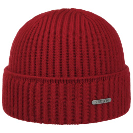 Parkman Red Knit Beanie - Stetson