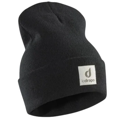 Long Sam Black Beanie - Le Drapo Reference: 21181| Traclet Hat Shop