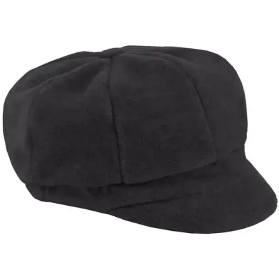Janice Fleece Newsboy Cap Anthracite - Traclet ref 13342 Traclet hat shop