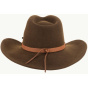 Brown Western Bandit Hat - Scippis