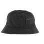 Bucket Hat - Dark Beige Cotton Fabric Hat