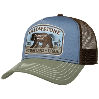 Casquette Baseball Trucker Yellowstone - Stetson Reference : 17640| Chapellerie Traclet