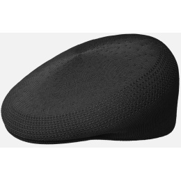 Tropic 504 Ventair Black Beret Gold Logo - Kangol