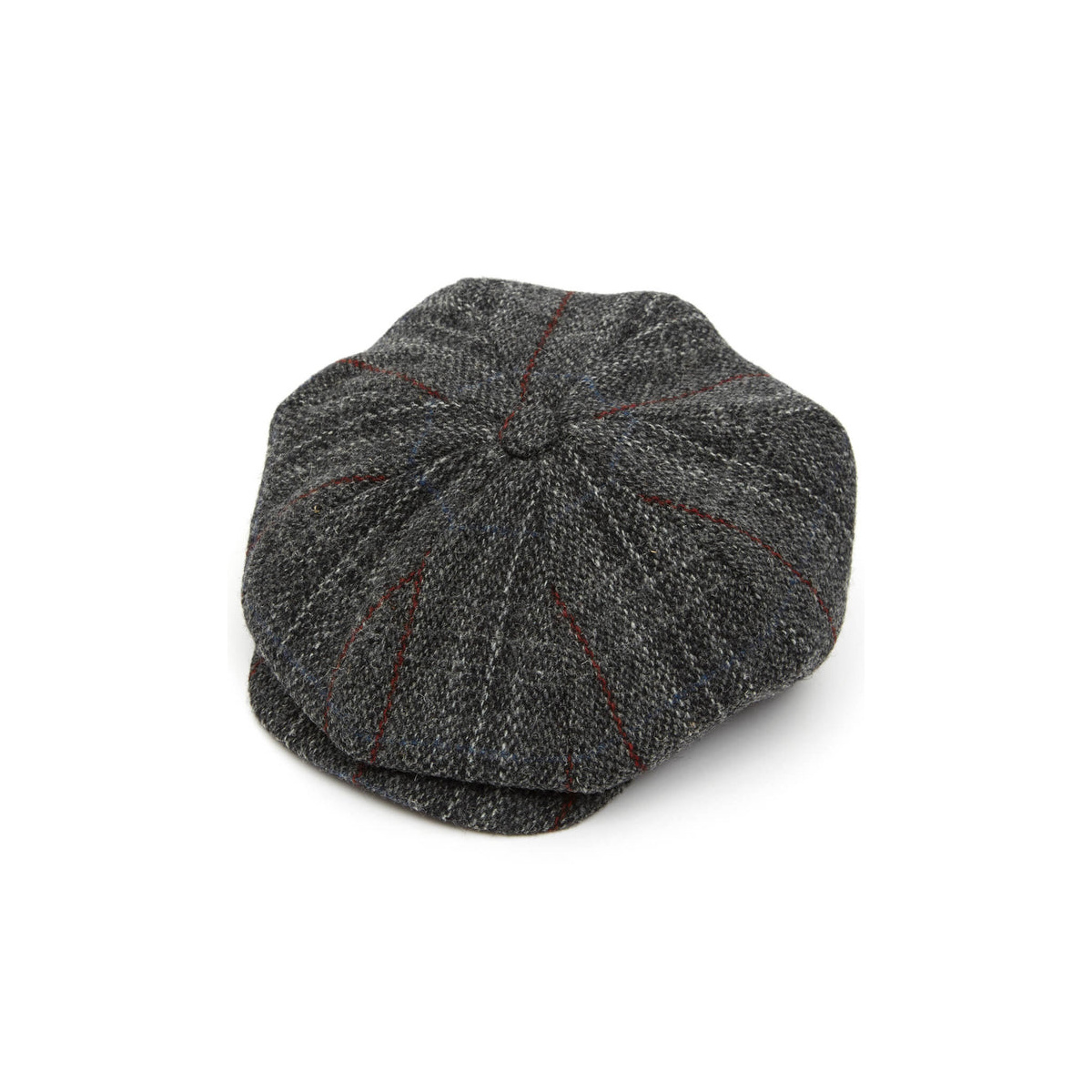 Casquette HARRIS Tweed GRIS Christys'London