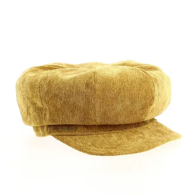 Casquette Océane Froidmont Moutarde Velours - Traclet