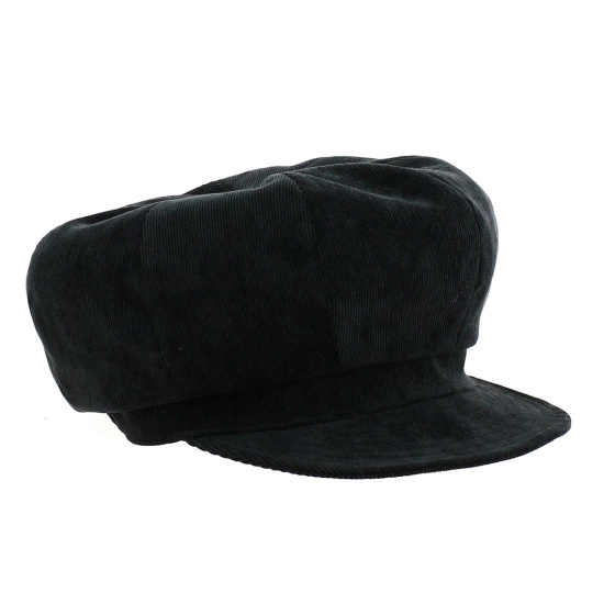 Océane Froidmont Black Velvet Cap - Crambes