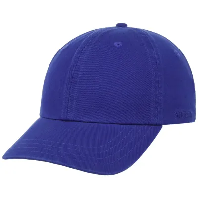 Casquette Baseball Rector Bleu  - Stetson | Chapellerie Traclet réf 21259 chapellerie traclet