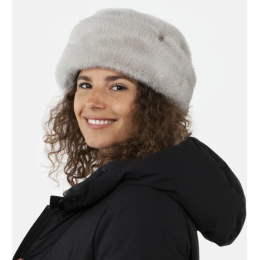 Barts Cherrybush Grey Faux Fur Hat