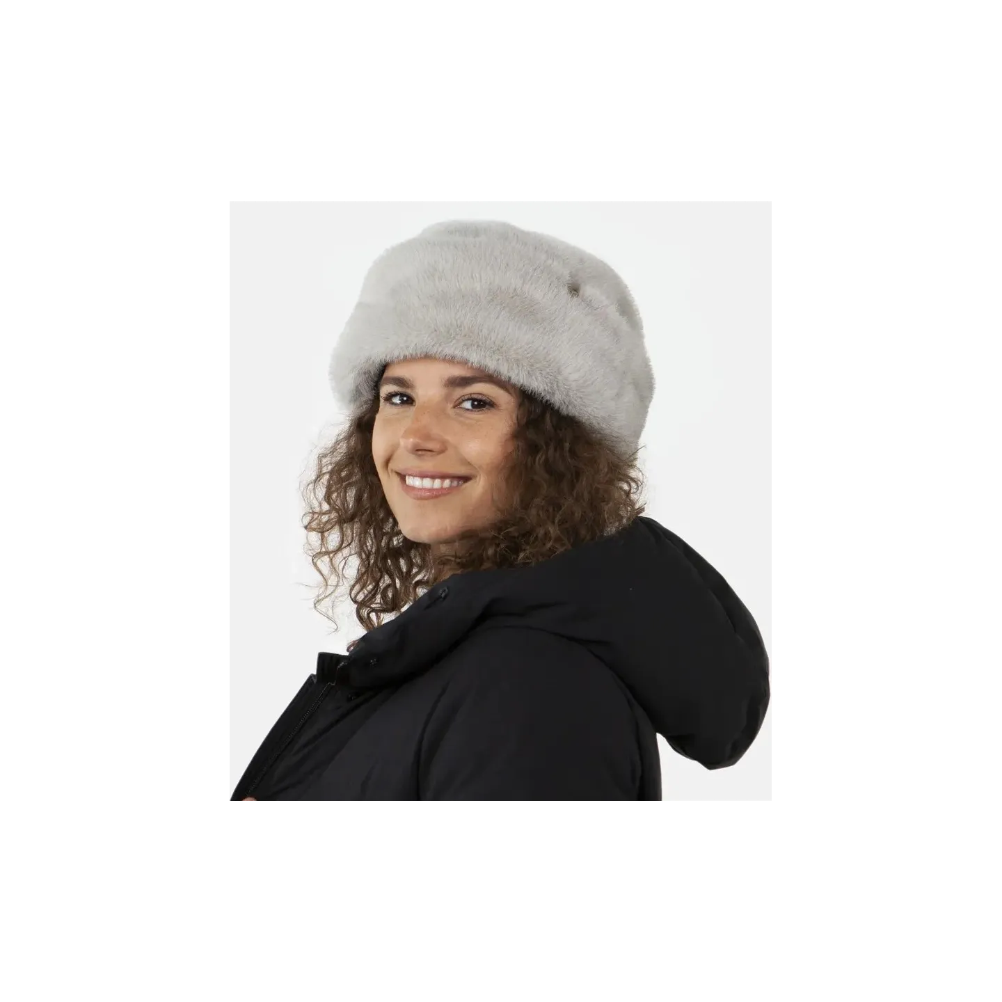 Toque Cherrybush Fausse Fourrure GREY - Barts