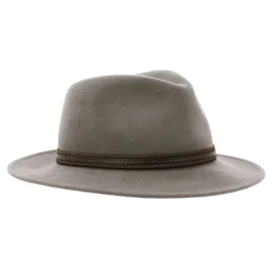 Chapeau HUGO FEUTRE POIL LICHEN - Made in France .  Référence 21286
