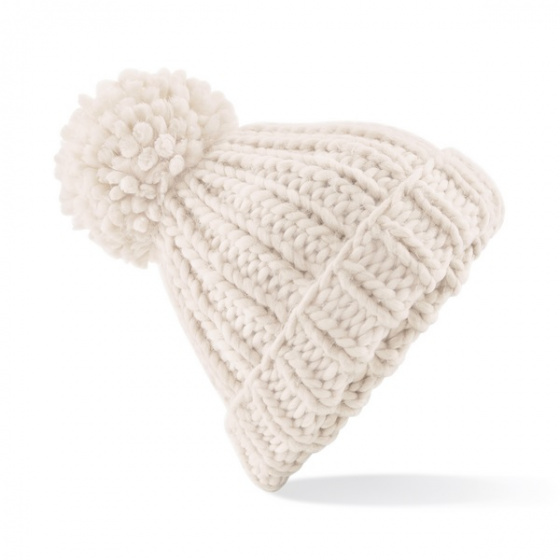 Oversize Beanie Hat Ecru - Beechfield