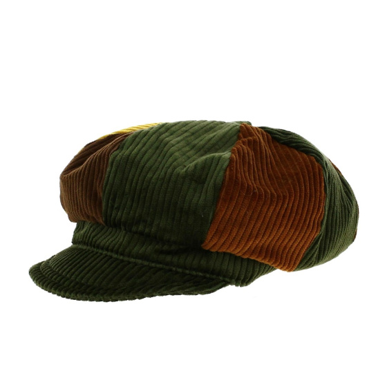 Casquette Gavroche Velours Multicolore - faustmann Casquette Gavroche Velours Multicolore - faustmann