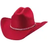 Red Wool Felt Belong Together Hat - Bullhide . Reference: 21309 | Traclet Hatters