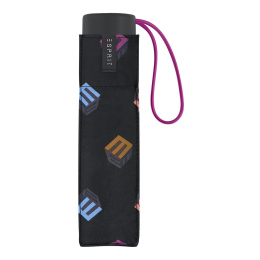 Mini Black Umbrella Letter E - Esprit