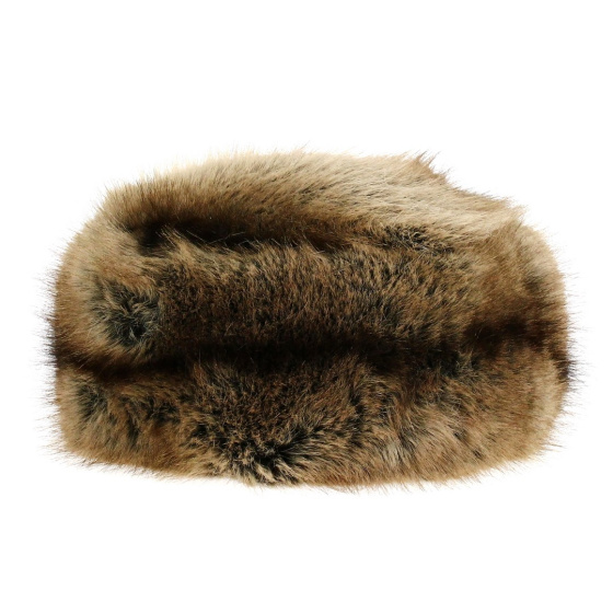 Toque Courchevel Fausse Fourrure Beige - Traclet Toque Courchevel Fausse Fourrure Beige - Traclet