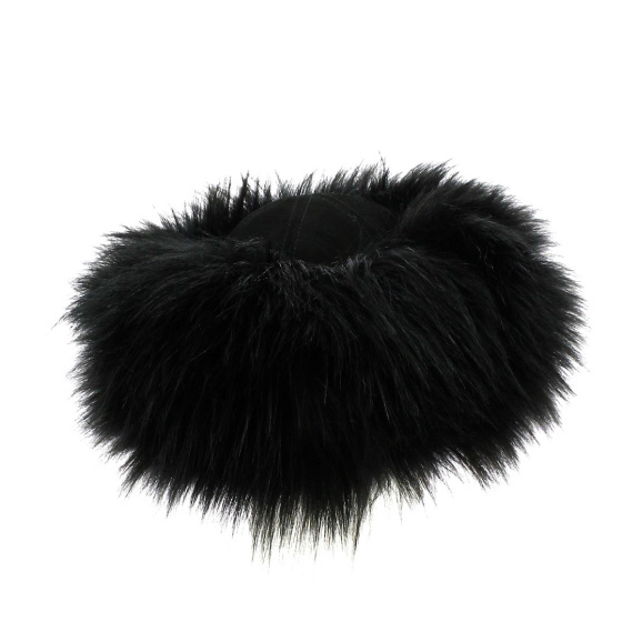 Women's Oxana Black Leather Hat - Traclet Women's Oxana Black Leather Hat - Traclet