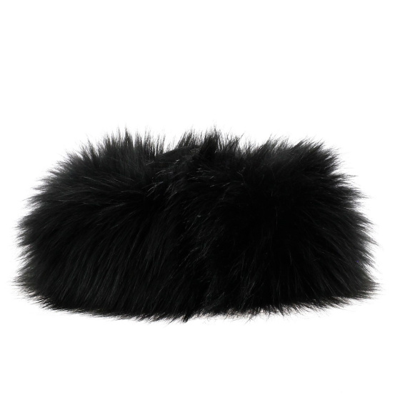 Women's Oxana Black Leather Hat - Traclet Women's Oxana Black Leather Hat - Traclet