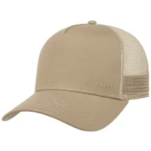 Stetson Beige Cotton Trucker Baseball Cap Reference: 21317| Traclet Hat Shop