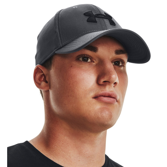 Under Armour Gray Cap with Black Logo