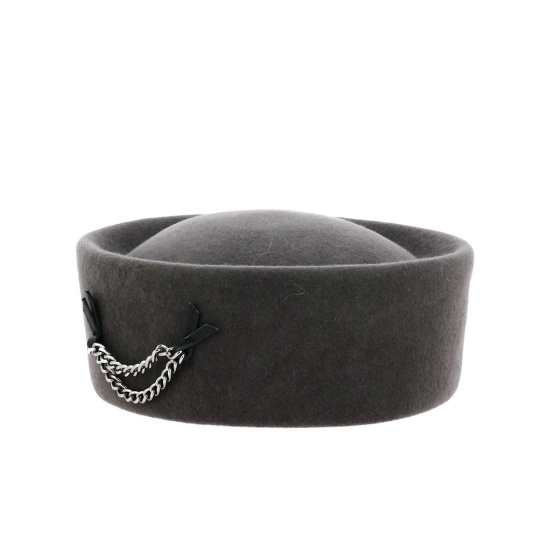 Toque AIMEE feutre laine made in france - Traclet