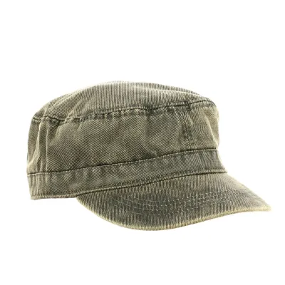 ZACK Army Cotton Cap Brown - Traclet