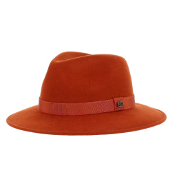 Traveler Hat / Wool Fedora Max Rust - Traclet