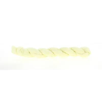Chèche Torsade Coton Jaune Pale - Traclet.  Reference : 212891 | Chapellerie Traclet