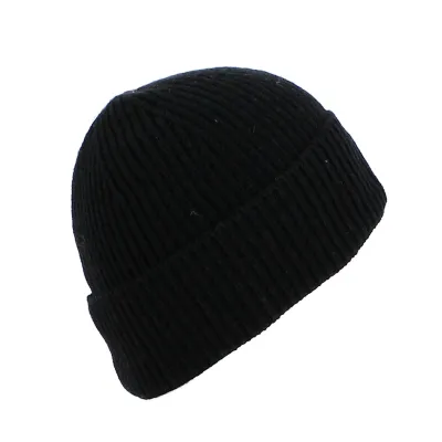 Bonnet laine noir/marron - Göttmann