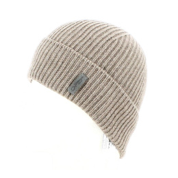Wool beanie with cuff - Göttmann
