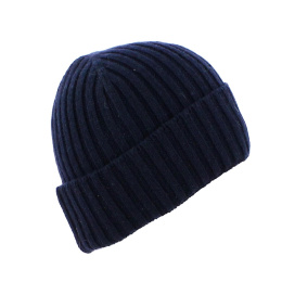 COSTE Navy Blue Beanie - Marone