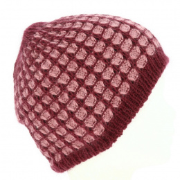Two-Tone Angora Bee Beanie - Traclet Hat Shop