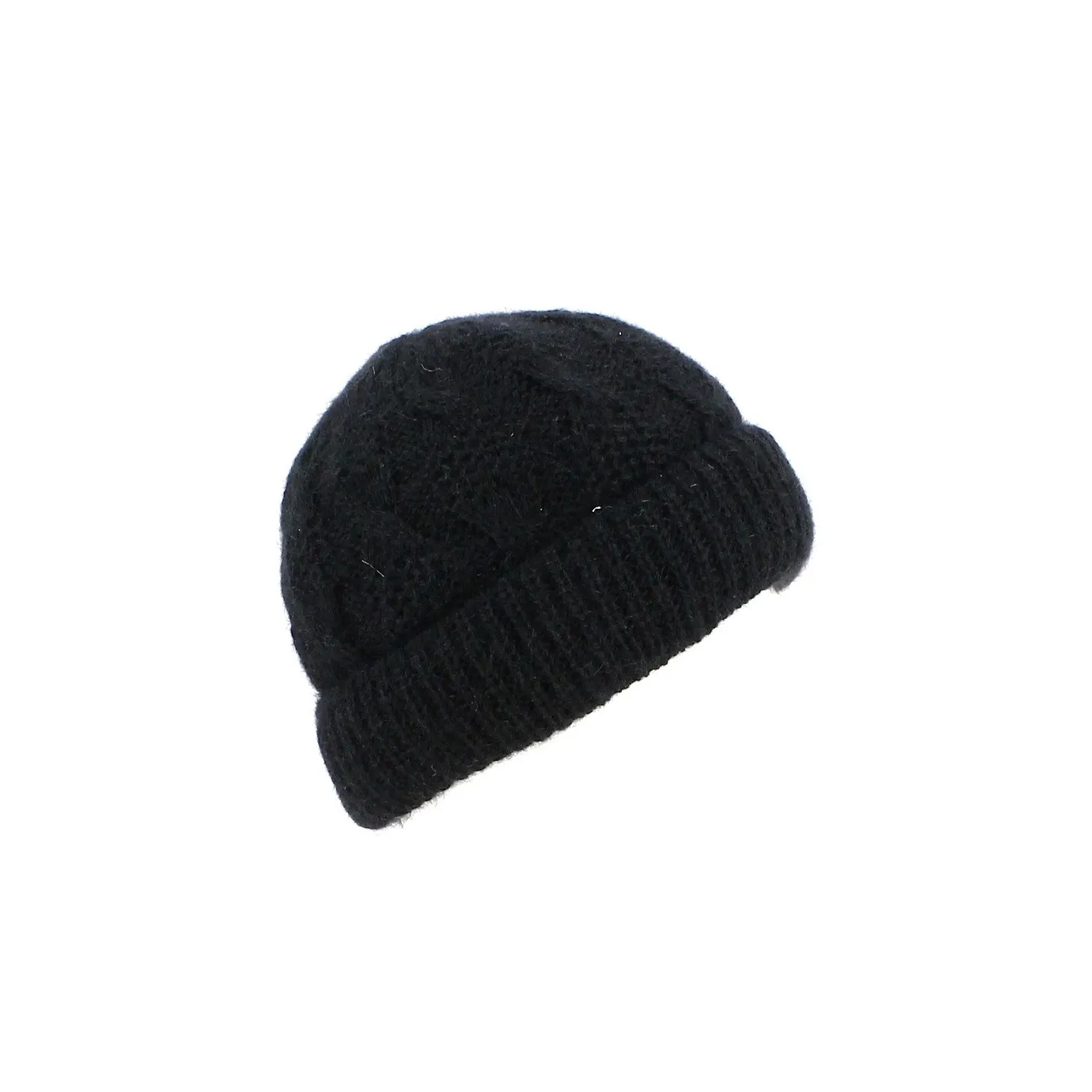 Bonnet Angora avec revers - Traclet
