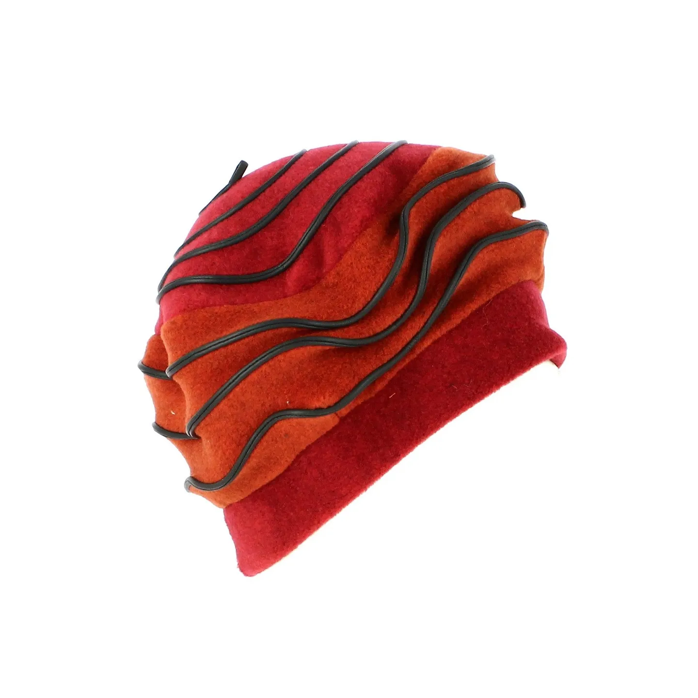 Toque Polaire Femme Najac rouge/rouille - Traclet