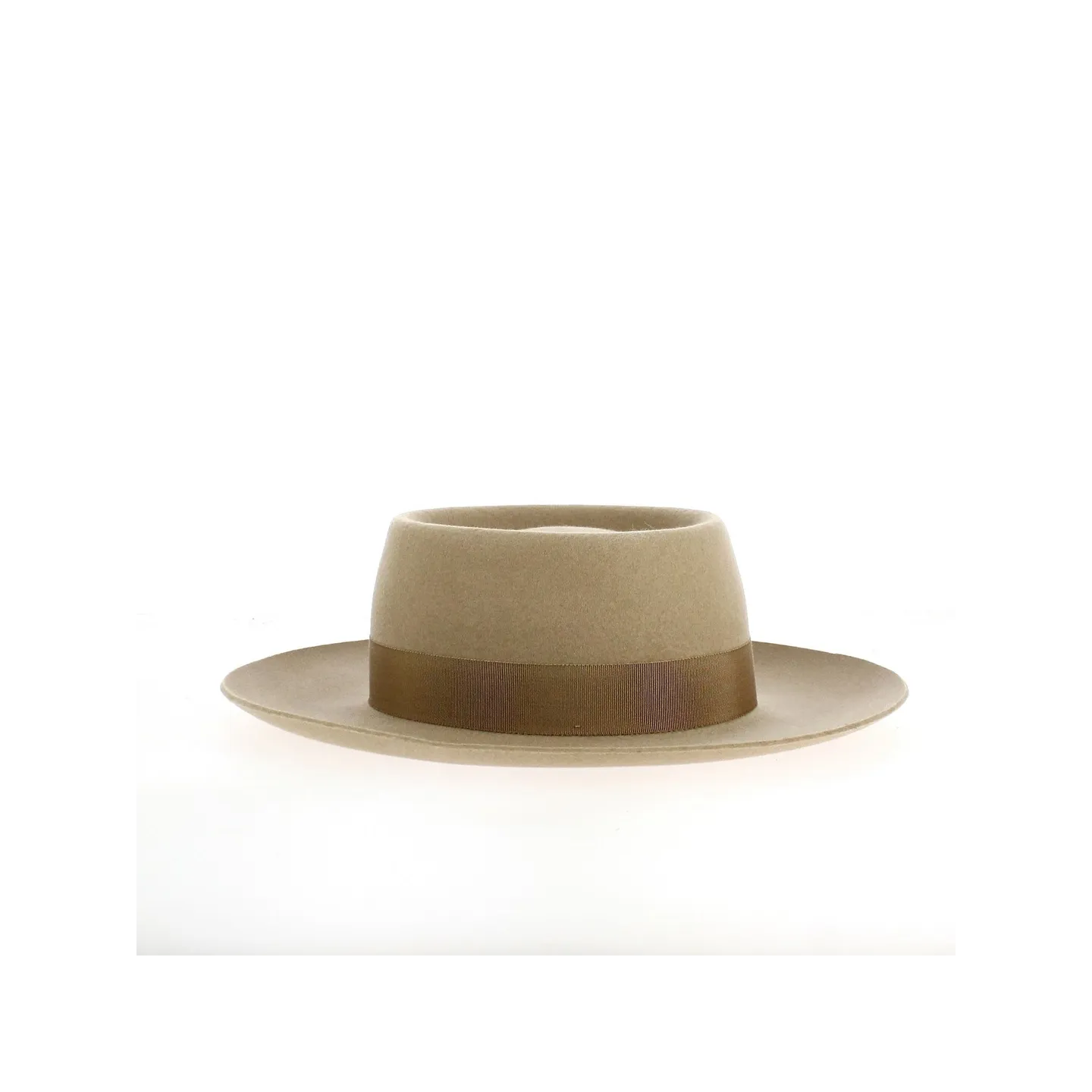 Chapeau Alsacien Beige- Forme Gambler Reference : 21414 | Chapellerie Traclet