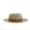 Chapeau Alsacien Beige- Forme Gambler Reference : 21414 | Chapellerie Traclet