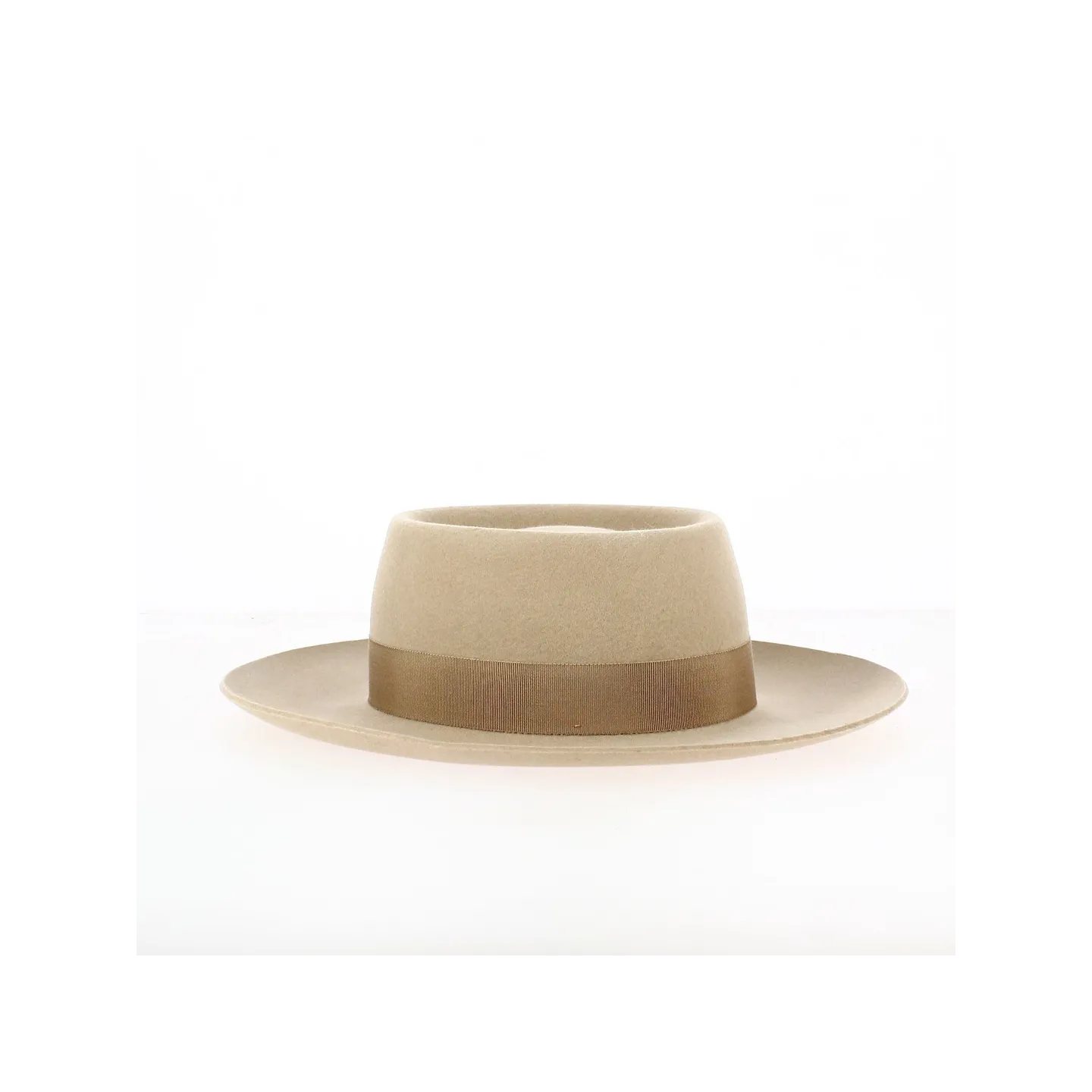 Chapeau Alsacien Beige- Forme Gambler Reference : 21414 | Chapellerie Traclet